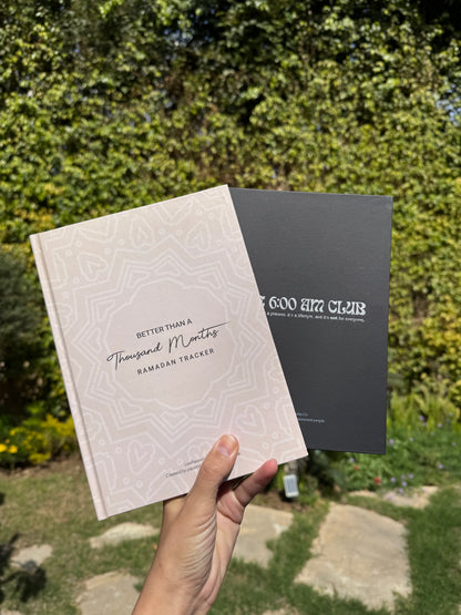 Bundle (Ramadan AND 6 AM Club Planner)! Will be delivered in 1 week
