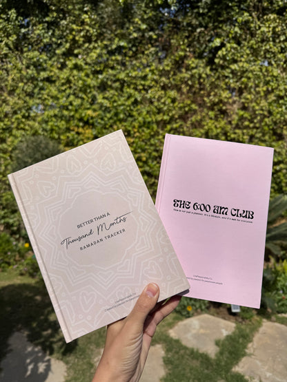 Bundle (Ramadan AND 6 AM Club Planner)! Will be delivered in 1 week
